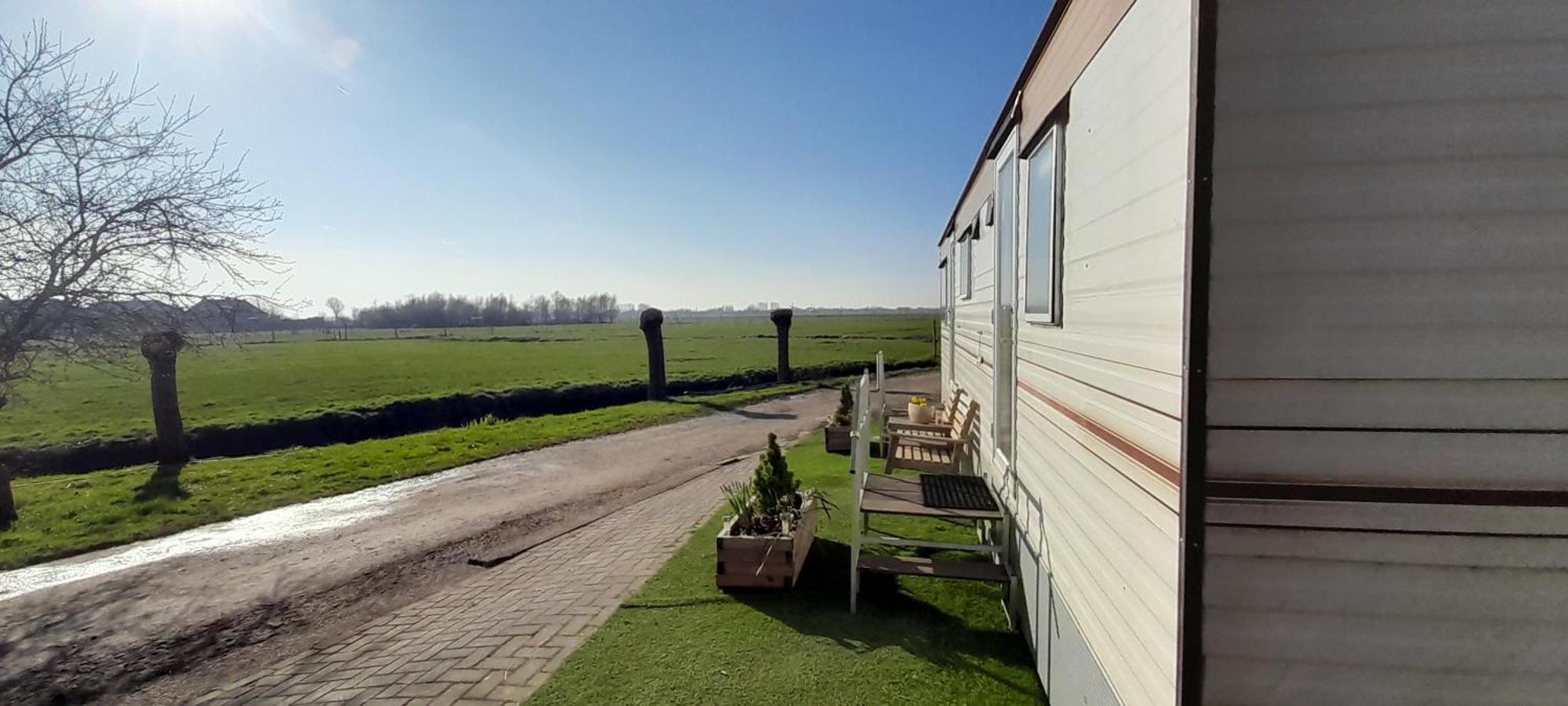 Stacaravan Op De Paardenboerderij Sneek Kültér fotó